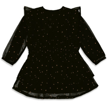 Feetje robe noire étoiles...
