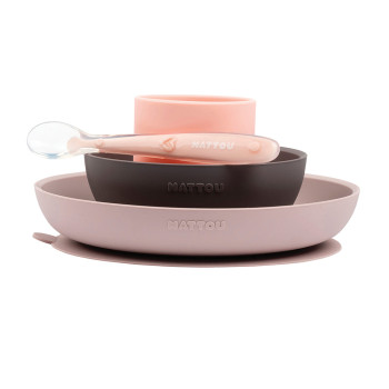 Nattou Set Repas silicone...