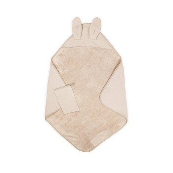 Bamboom cape de bain + gant...