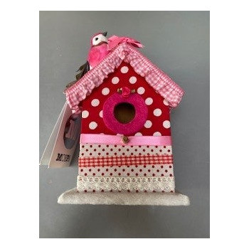 Moepa décoration nichoir rose